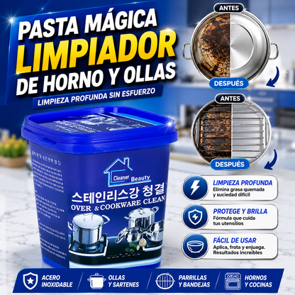 Pasta Mágica Limpiadora Ultra Premium - Saca Grasa y Óxido
