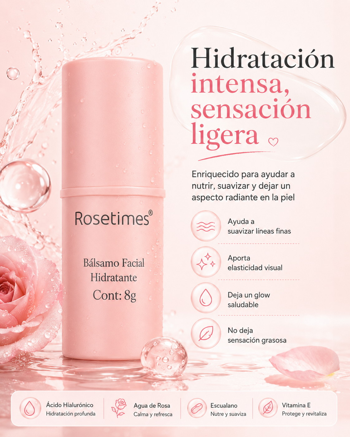 HydraLift™Bálsamo Facial Hidratante Antiarrugas