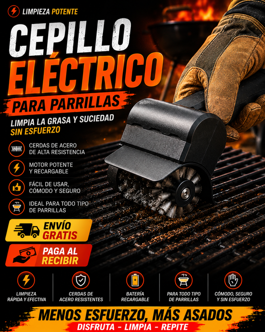 SmartGrill Pro™ Limpiador de Parrillas